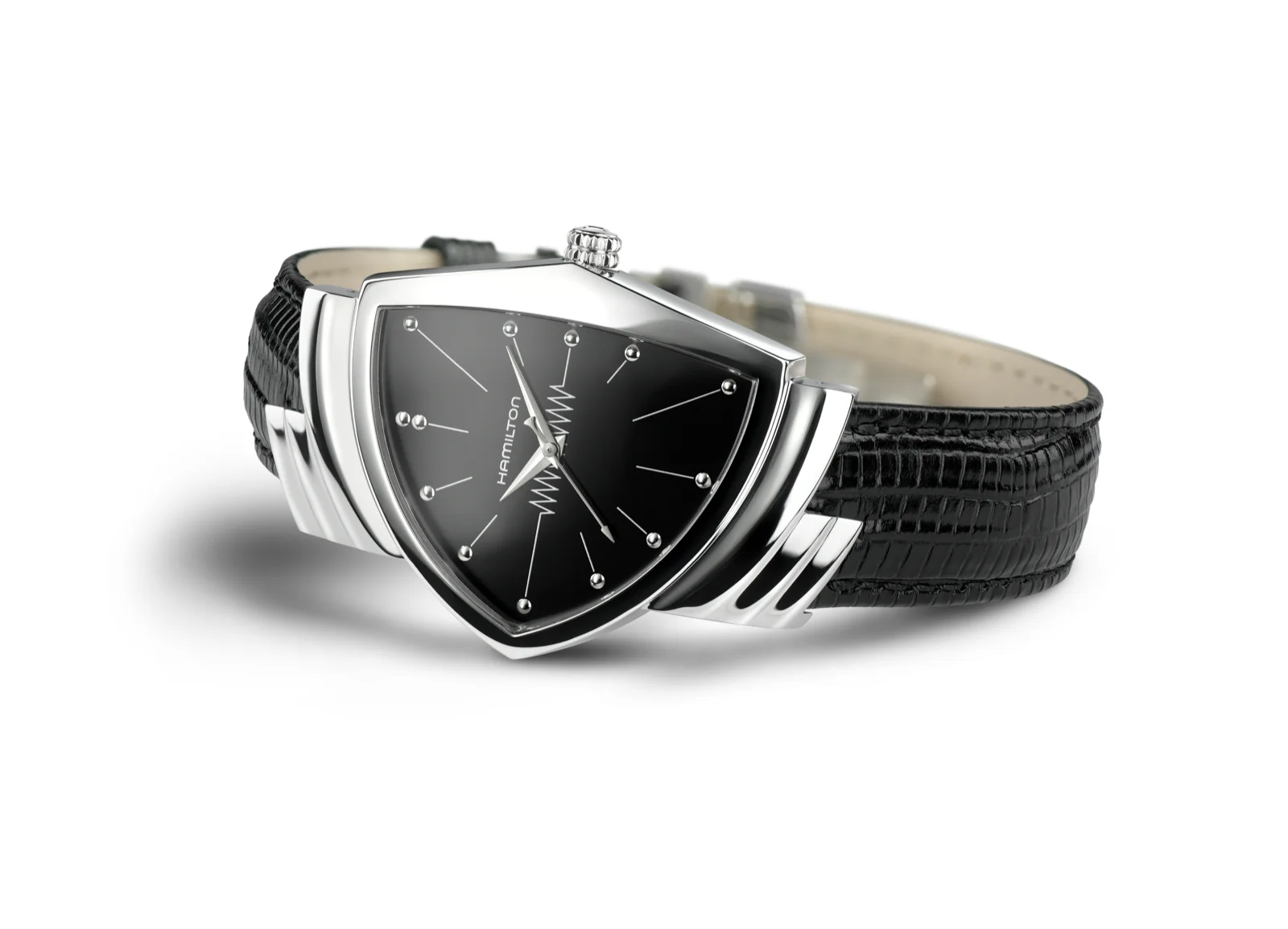 Hamilton Ventura 1957 Recreation Men In Black Quartz - Image 3