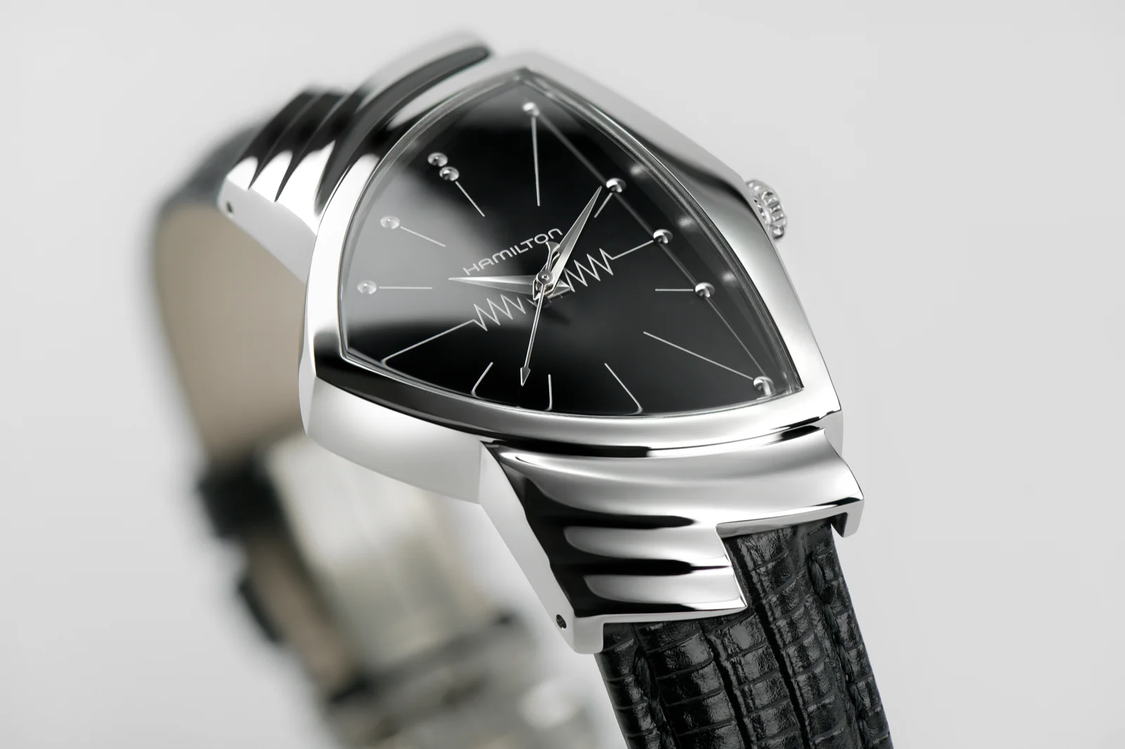 Hamilton Ventura 1957 Recreation Men In Black Quartz - Image 5