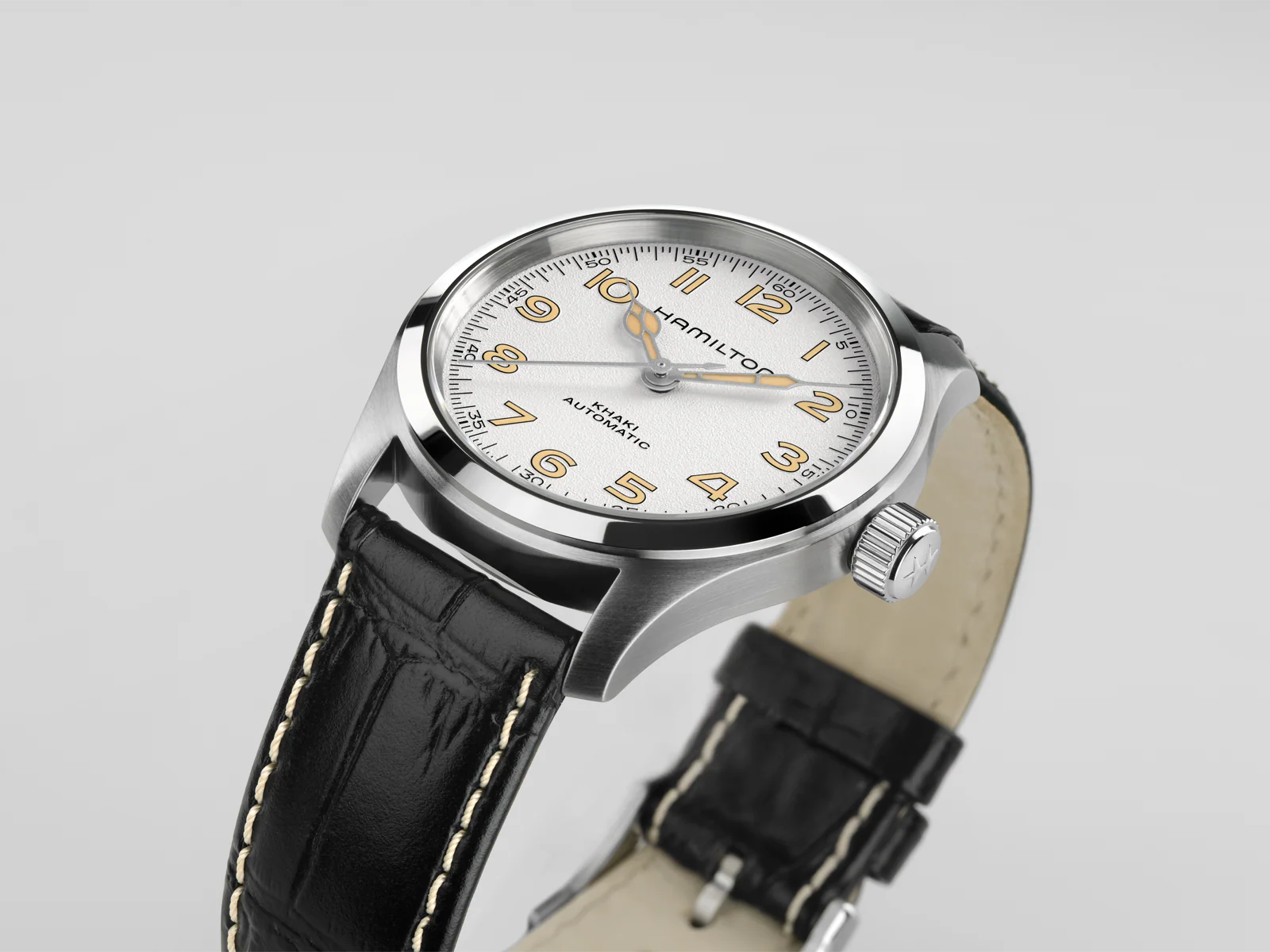 Hamilton Khaki Field Murph 38mm Automatic White Dial - Image 4
